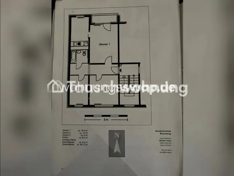 Wohnungstausch: Warnemünder Straße 60 — photo 1